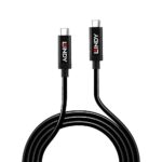 Lindy Cablu USB 3.2 Gen 2 C/C Activ, negru - LY-43308