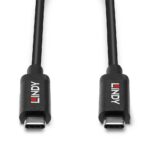 Lindy Cablu USB 3.2 Gen 2 C/C Activ, negru - LY-43308