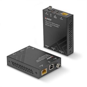 Lindy Cat.6 HDMI 4k60 KVM Extender, distanta maxima 70m - LY-39383