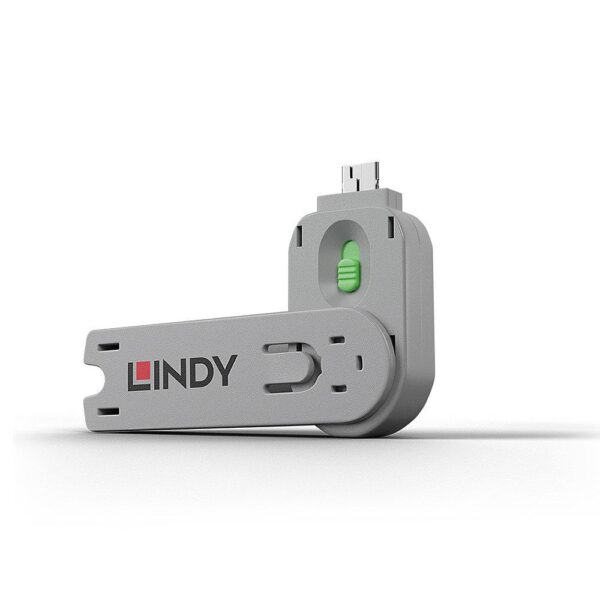 Lindy USB A Port Blocker (fara cheie) Green Description - LY-40621