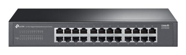LiteWave 24-Port Gigabit Switch PORT: 24× Gigabit RJ45 Ports - LS1024G