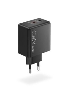 LN Dual USB-C 65W GaN Charger - 40AW065BEU - imagine 3