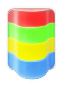 Lumina de semnalizare la usa cu 4 culori Hikvision DS-KHL14X: rosu