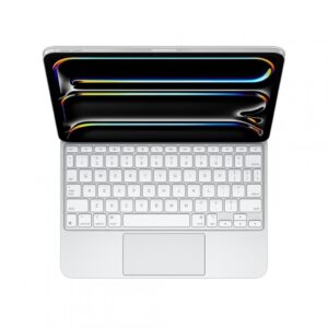 Magic Keyboard for iPad Pro 11‑inch (M4) - US English - White - MWR03LB/A