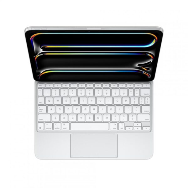 Magic Keyboard for iPad Pro 11‑inch (M4) - US English - White - MWR03LB/A