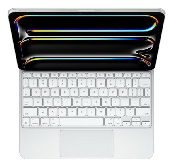 Magic Keyboard for iPad Pro 11‑inch (M4) - US English - White - MWR03LB/A