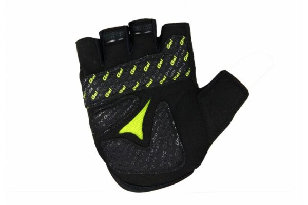 MANUSI B-RACE CU GEL NEGRU/LIME, XL - IVG053