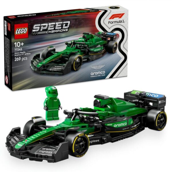 MASINA DE CURESE ASTON MARTIN ARAMCO F1 AMR24, LEGO 77245 - LEGO77245