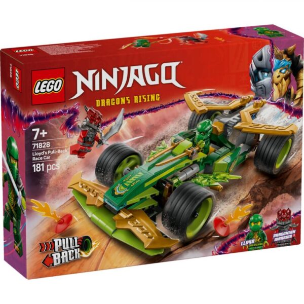 MASINA DE CURSE PULL-BACK A LUI LLOYD, LEGO 71828 - LEGO71828