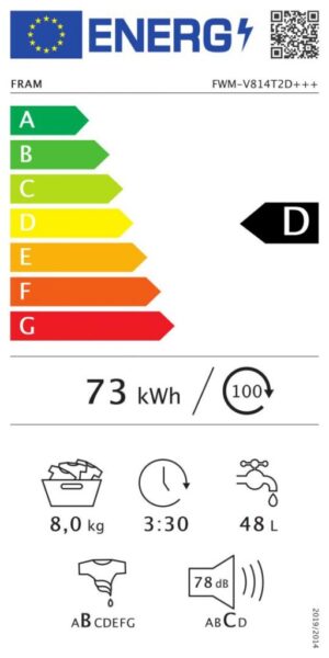 MASINA DE SPALAT RUFE FRAM FWM-V814T2D+++