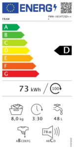 MASINA DE SPALAT RUFE FRAM FWM-V814T2SD+++
