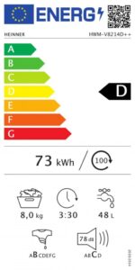 MASINA DE SPALAT RUFE HEINNER HWM-V8214D++ - imagine 5