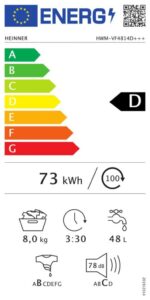 MASINA DE SPALAT RUFE HEINNER HWM-VF4814D+++ - imagine 2
