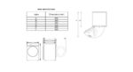 Masina de spalat rufe Slim HEINNER HWM-HMN7012IVSMA, 7 kg, 1200 rpm - imagine 4