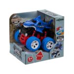 MASINA OFF-ROAD 4X4, 360 DE GRADE, 10.8CM, ALBASTRA, MOMKI - MOMKI1819-20ABS