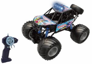 MASINUTA CU TELECOMANDA BIG FOOT, SCARA 1/10, 44CM, ALBASTRU - CEV10001-1102ABS