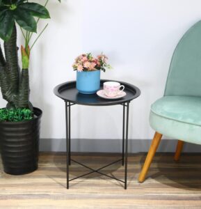 Masuta Lunom, 47 cm - HR-TABLE47-BLK