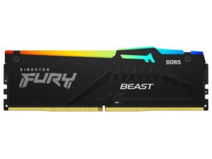 Memorie KINGSTON 16GB DDR5 6000MHz CL30 FURY Beast RGB - KF560C30BBEA-16