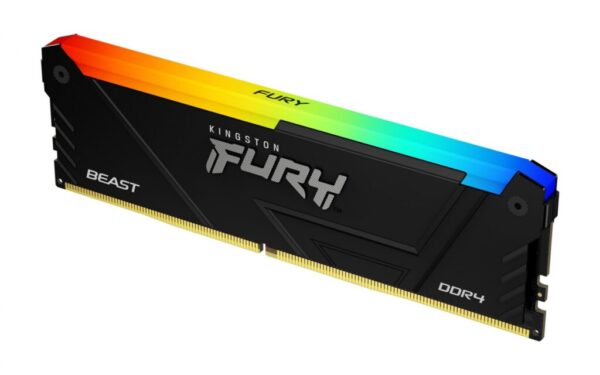 Memorie Kingston 8GB 3600MT/s DDR4 CL17 DIMM FURY Beast RGB - KF436C17BB2A/8