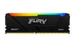 Memorie Kingston 8GB 3600MT/s DDR4 CL17 DIMM FURY Beast RGB - KF436C17BB2A/8