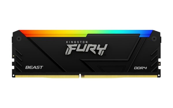 Memorie Kingston 8GB 3600MT/s DDR4 CL17 DIMM FURY Beast RGB - KF436C17BB2A/8