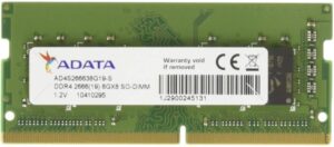 Memorie RAM ADATA, DIMM, DDR4, 8GB, 2666MHz, CL19, 1.2V - AD4S266638G19-S