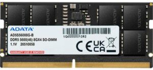 Memorie ADATA 8GB DDR5 5600MHz CL46 - AD5S56008G-S