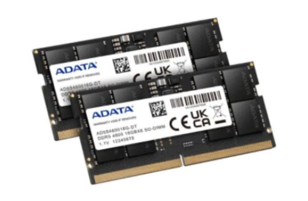 Memorie RAM ADATA, SO-DIMM, DDR5, 32GB, CL40, 4800MHz - AD5S480032G-S