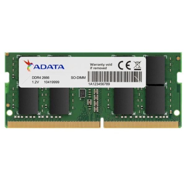 Memorie RAM ADATA, SODIMM, DDR4, 4GB, CL19, 2666MHz - AD4S26664G19-SGN