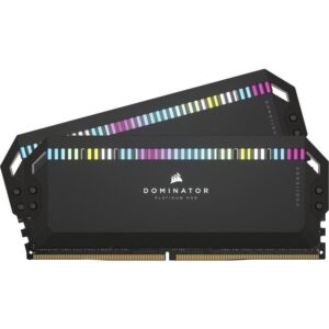 Memorie RAM Corsair DOMINATOR PLATINUM, DIMM, DDR5, 32GB (2x16GB) - CMT32GX5M2B5200C40