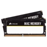 Memorie RAM CORSAIR Mac, SODIMM, DDR4, 32GB (2 x 16GB), CL18, 2666Mhz - CMSA32GX4M2A266C18