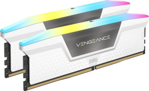 Memorie RAM Corsair, RGB, DDR5, 32GB (2x16GB), 6000MHz - CMH32GX5M2B6000Z30W