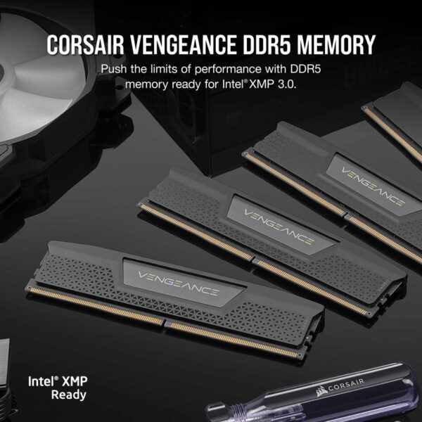 Memorie RAM CORSAIR VENGEANCE 32GB (2x16) DDR5, 6000MHz - CMK32GX5M2B6000C38