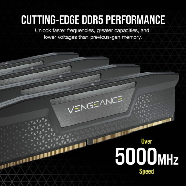 Memorie RAM CORSAIR VENGEANCE 32GB (2x16) DDR5, 6000MHz - CMK32GX5M2B6000C38