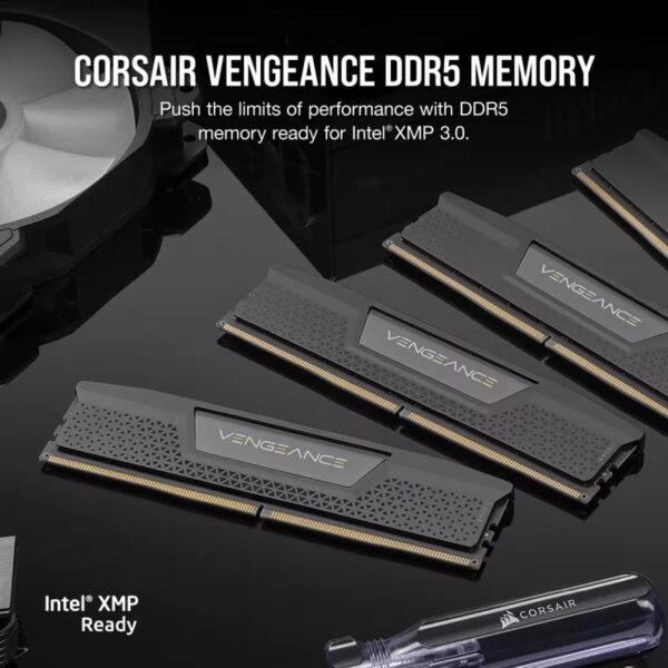 Memorie RAM CORSAIR VENGEANCE 64GB (2x32) DDR5 6600MHZ - CMK64GX5M2B6600C32