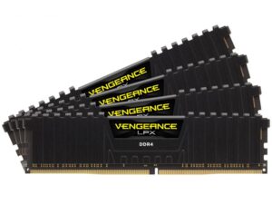 Memorie RAM Corsair Vengeance LPX 16GB (4x4GB), DDR4, CL16, 2666MHz - CMK16GX4M4A2666C16
