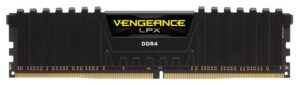 Memorie RAM Corsair Vengeance LPX Black, DIMM, DDR4, 16GB (2x8GB) - CMK16GX4M2A2400C16