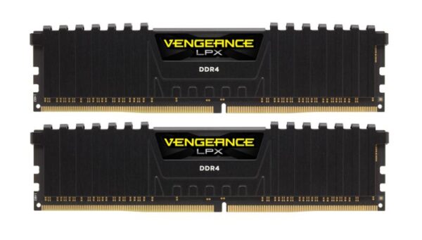 Memorie RAM Corsair Vengeance LPX Black, DIMM, DDR4, 16GB (2x8GB) - CMK16GX4M2B3000C15