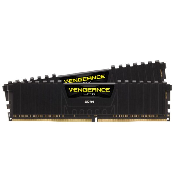 Memorie RAM Corsair Vengeance LPX Black, DIMM, DDR4, 16GB (2x8GB) - CMK16GX4M2D3000C16