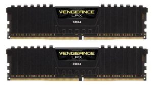 Memorie RAM Corsair Vengeance LPX Black, DIMM, DDR4, 32GB (2x16GB) - CMK32GX4M2B3000C15