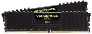 Memorie RAM Corsair Vengeance LPX Black, DIMM, DDR4, 16GB (2x8GB) - CMK16GX4M2D3600C18
