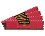 Memorie RAM Corsair Vengeance LPX Red, DIMM, DDR4, 8GB, CL16, 2666MHz - CMK8GX4M1A2666C16R