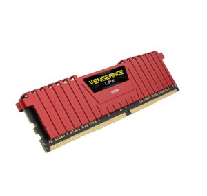 Memorie RAM Corsair Vengeance LPX Red, DIMM, DDR4, 4GB, CL14, 2400MHz - CMK4GX4M1A2400C14R