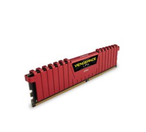 Memorie RAM Corsair Vengeance LPX Red, DIMM, DDR4, 8GB (2x4GB) - CMK8GX4M2A2400C14R