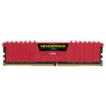 Memorie RAM Corsair Vengeance LPX Red, DIMM, DDR4, 8GB (2x4GB) - CMK8GX4M2A2666C16R