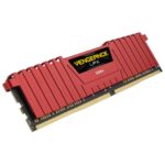 Memorie RAM Corsair Vengeance LPX Red, DIMM, DDR4, 8GB (2x4GB) - CMK8GX4M2A2666C16R