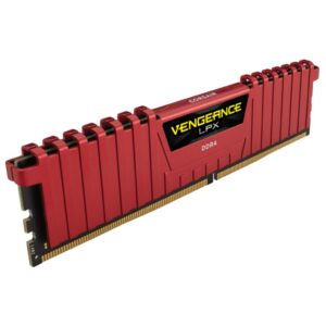Memorie RAM Corsair Vengeance LPX Red, DIMM, DDR4, 8GB, CL16, 2666MHz - CMK8GX4M1A2666C16R