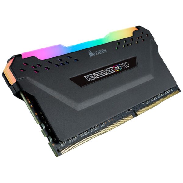 Memorie RAM Corsair VENGEANCE PRO RGB, DIMM, DDR4, 16GB, CL15 - CMW16GX4M1Z3600C18