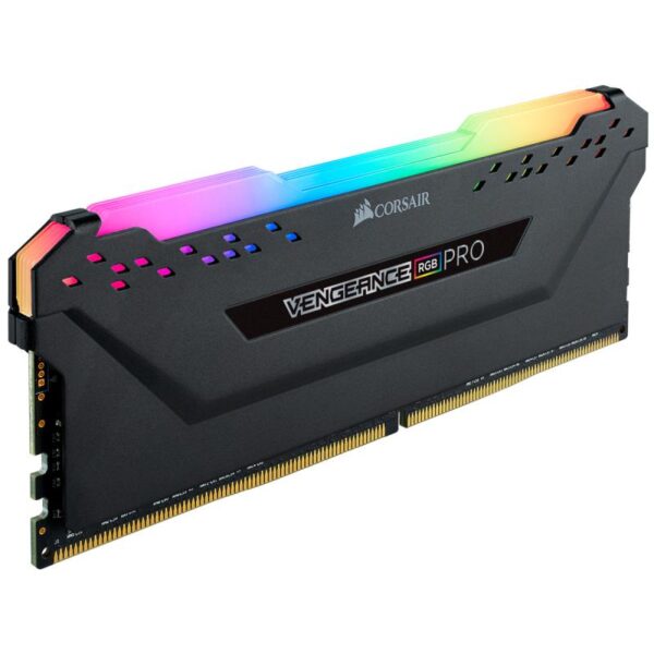 Memorie RAM Corsair VENGEANCE PRO RGB, DIMM, DDR4, 16GB, CL15 - CMW16GX4M1Z3600C18