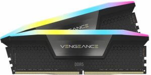 Memorie RAM CORSAIR VENGEANCE RGB 32 GB (2x16) DDR5, 6000 MHZ, CL36 - CMH32GX5M2E6000C36
